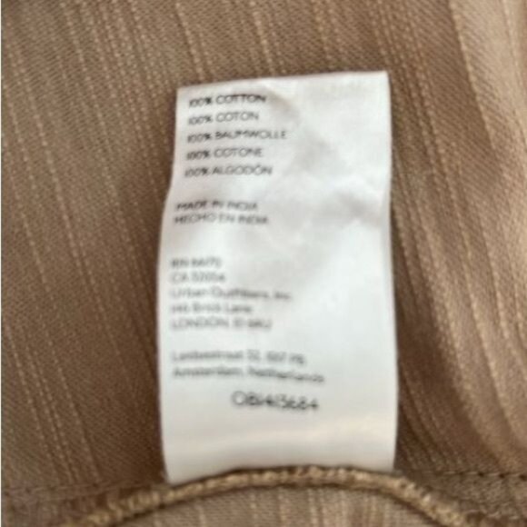 Free People Carmen Moto Top/Jacket in Calm Sand Size Small NWOT - Picture 15 of 15